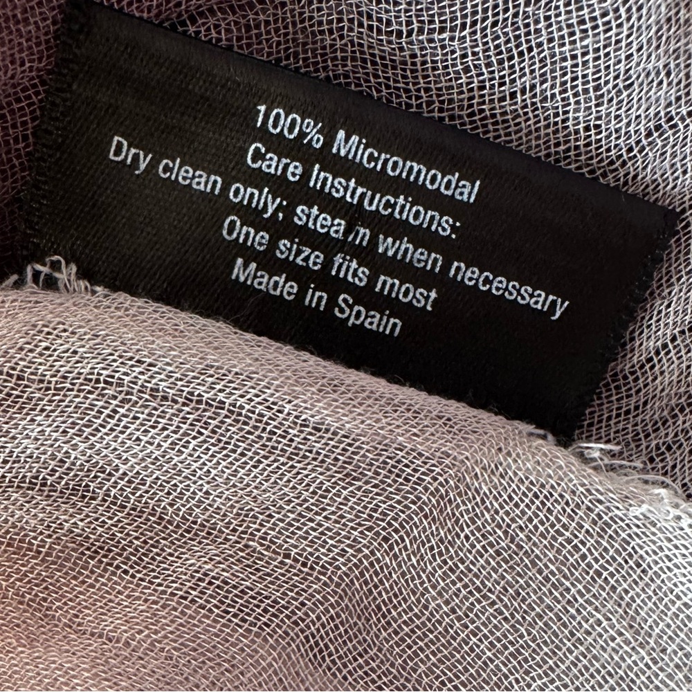 Blue Pacific Micromodal Wild Horse Scarf - Picture 8 of 11